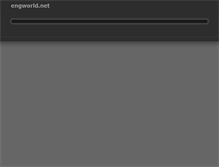 Tablet Screenshot of engworld.net